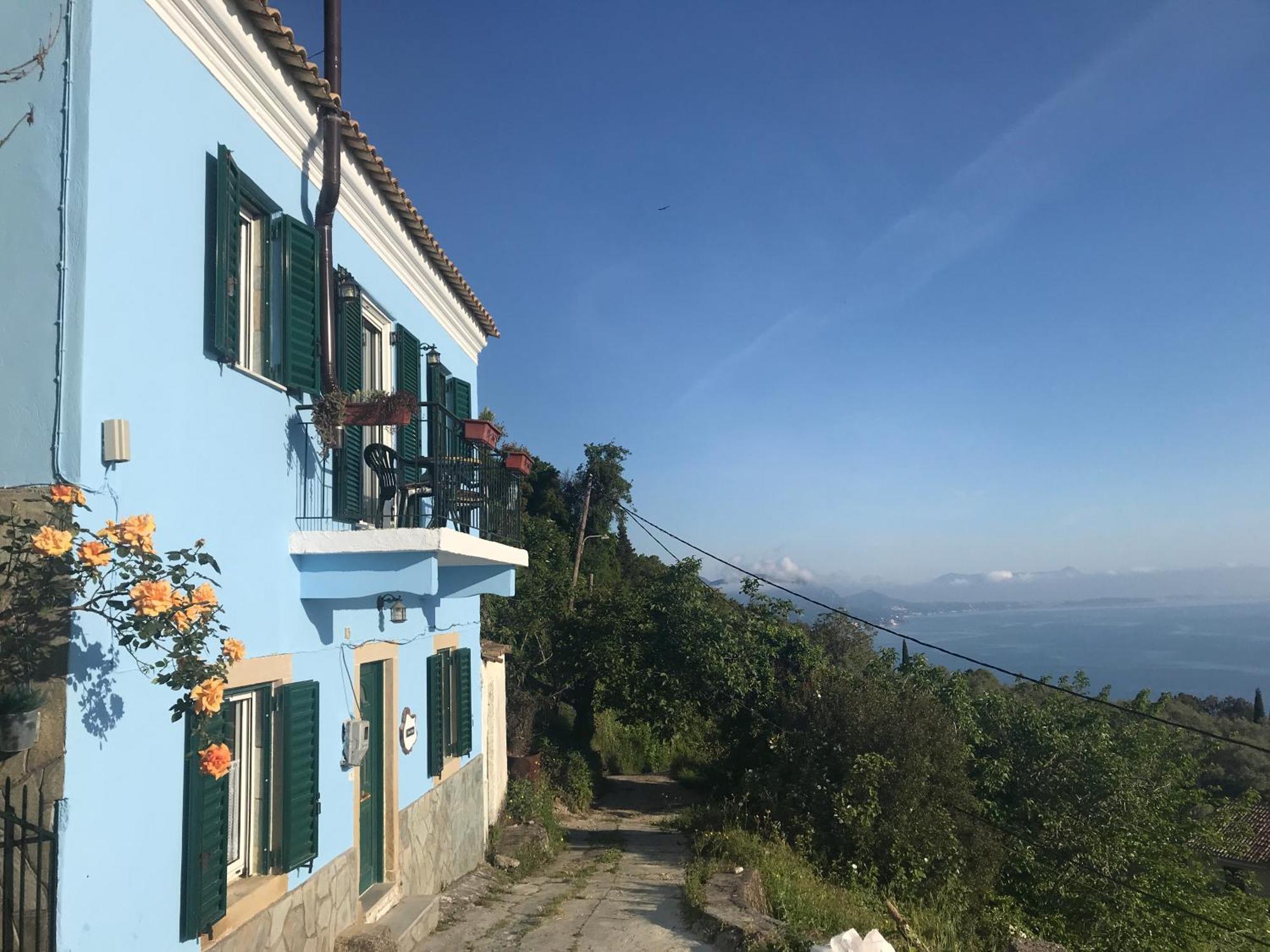 Theea Cottage - Wonderful Sea Views Chlomos Extérieur photo